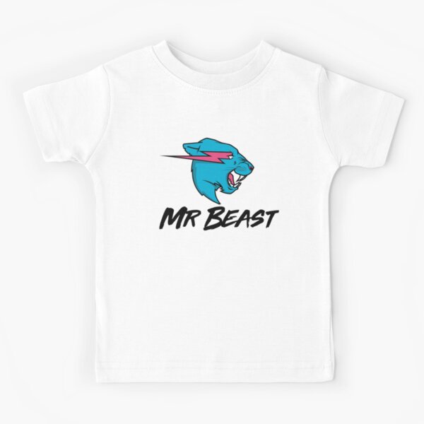 Kids Unisex MR BEAST Youtuber kids t shirt boys girls 