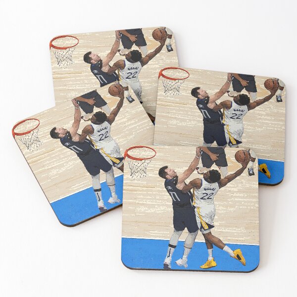 Item preview, Andrew Wiggins Poster Dunk Against Luka Doncic designed and sold by Quadghouls.