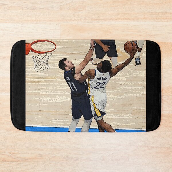 Item preview, Andrew Wiggins Poster Dunk Against Luka Doncic designed and sold by Quadghouls.