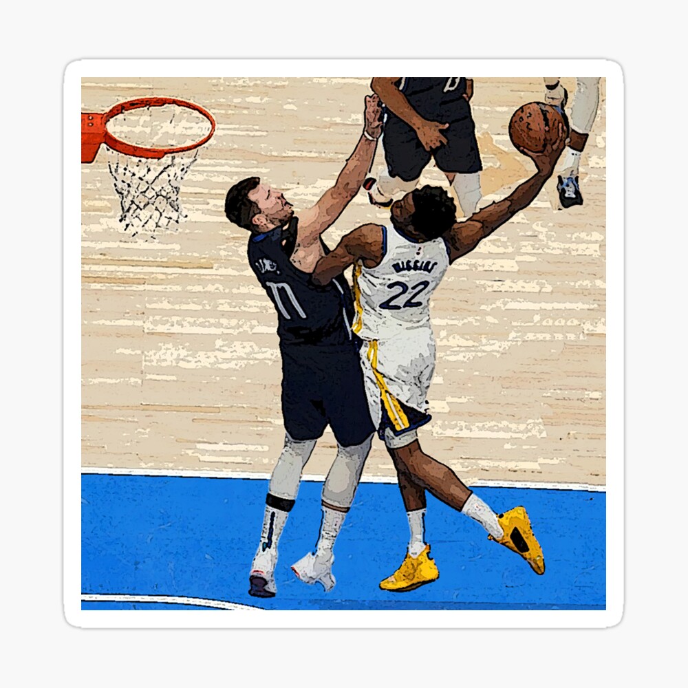 Andrew Wiggins Basketball Paper Poster Warriors - Andrew Wiggins - Sticker