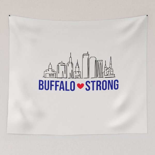 Item preview, Buffalo Strong City Of Good Neighbors Pray For Buffalo T-Shirt designed and sold by Baron-Hagen.