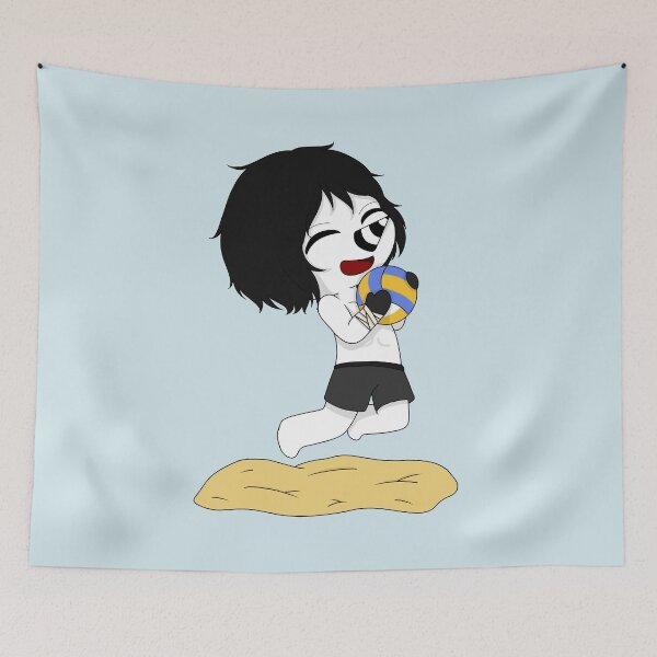 Item preview, creepypasta laughing jack chibi designed and sold by EveryCuteThings.