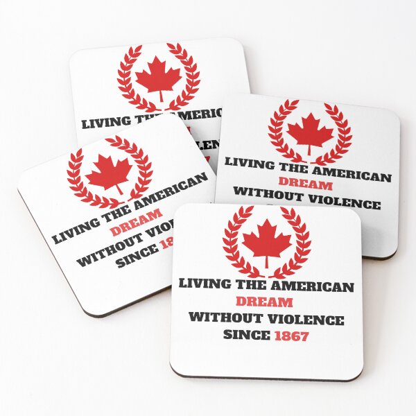 Item preview, Canada living the dream without violence since 1867 designed and sold by Tanuja  Sharma.