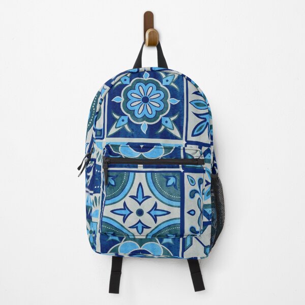 Item preview, Portuguese Azulejos Blue Square Tiles designed and sold by tanabe.