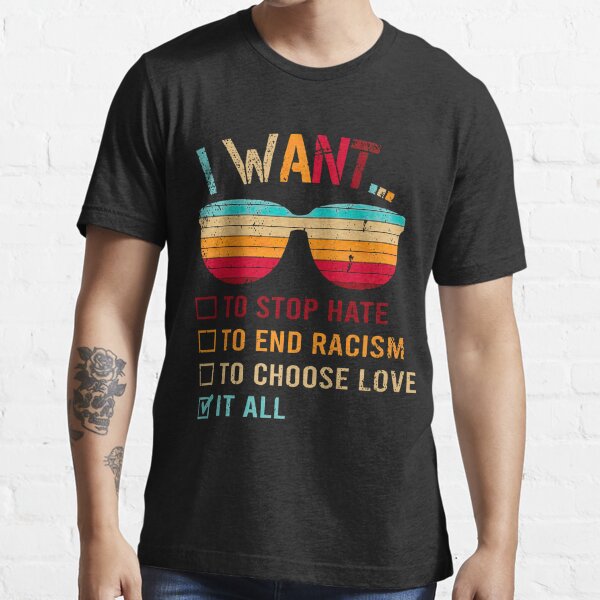 Choose Love Buffalo Stop Hate End Racism Choose Lo T-Shirt