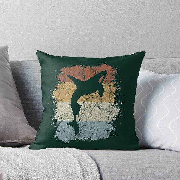 Item preview, Fancy Retro Orca Silhouette Vintage Killer Whale Art   designed and sold by soullook.