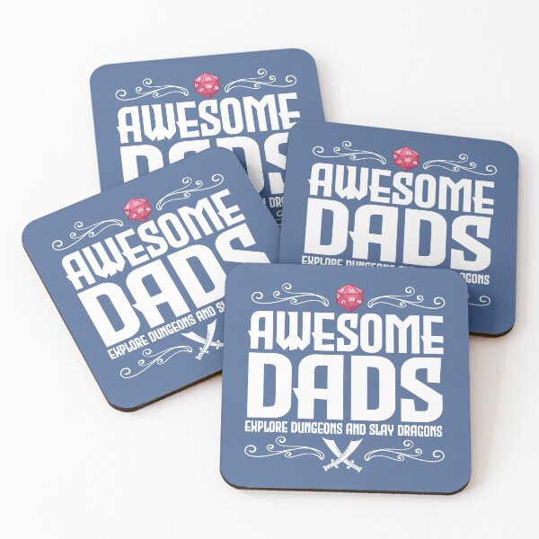 Item preview, Awesome Dads Explore Dungeons & Fathers Day Dad Funny designed and sold by raretshirtsuk.