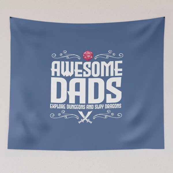 Item preview, Awesome Dads Explore Dungeons & Fathers Day Dad Funny designed and sold by raretshirtsuk.