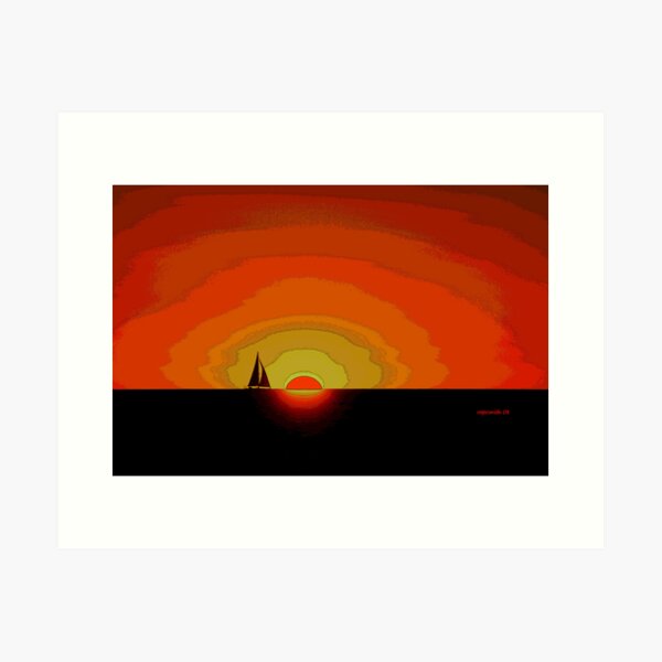 Item preview, west beach sunset designed and sold by rogersmith.