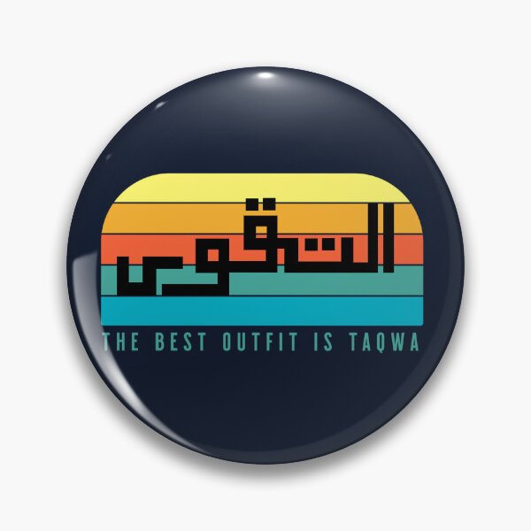 Item preview, The Best Outfit is TAQWA, Casual Fashion for Muslim designed and sold by MMStorage.