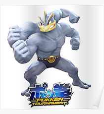 Pokken Tournament Machamp Poster
