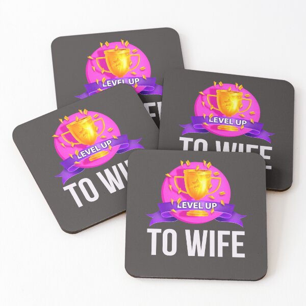 Item preview, Leveled Up To Wife designed and sold by Ahmed Hussain.