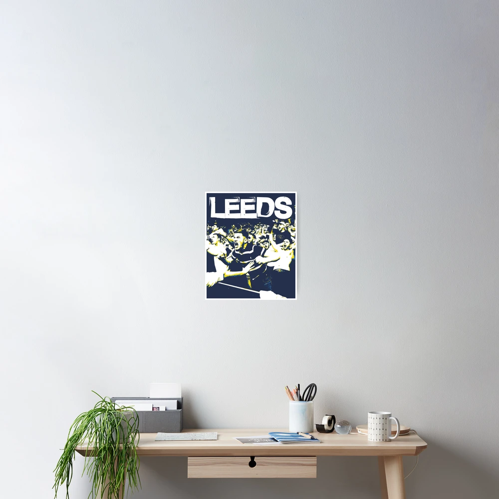 Personalised Leeds United Football Print - Custom Set Of 3 Wall Art Posters By Fab Prints UK