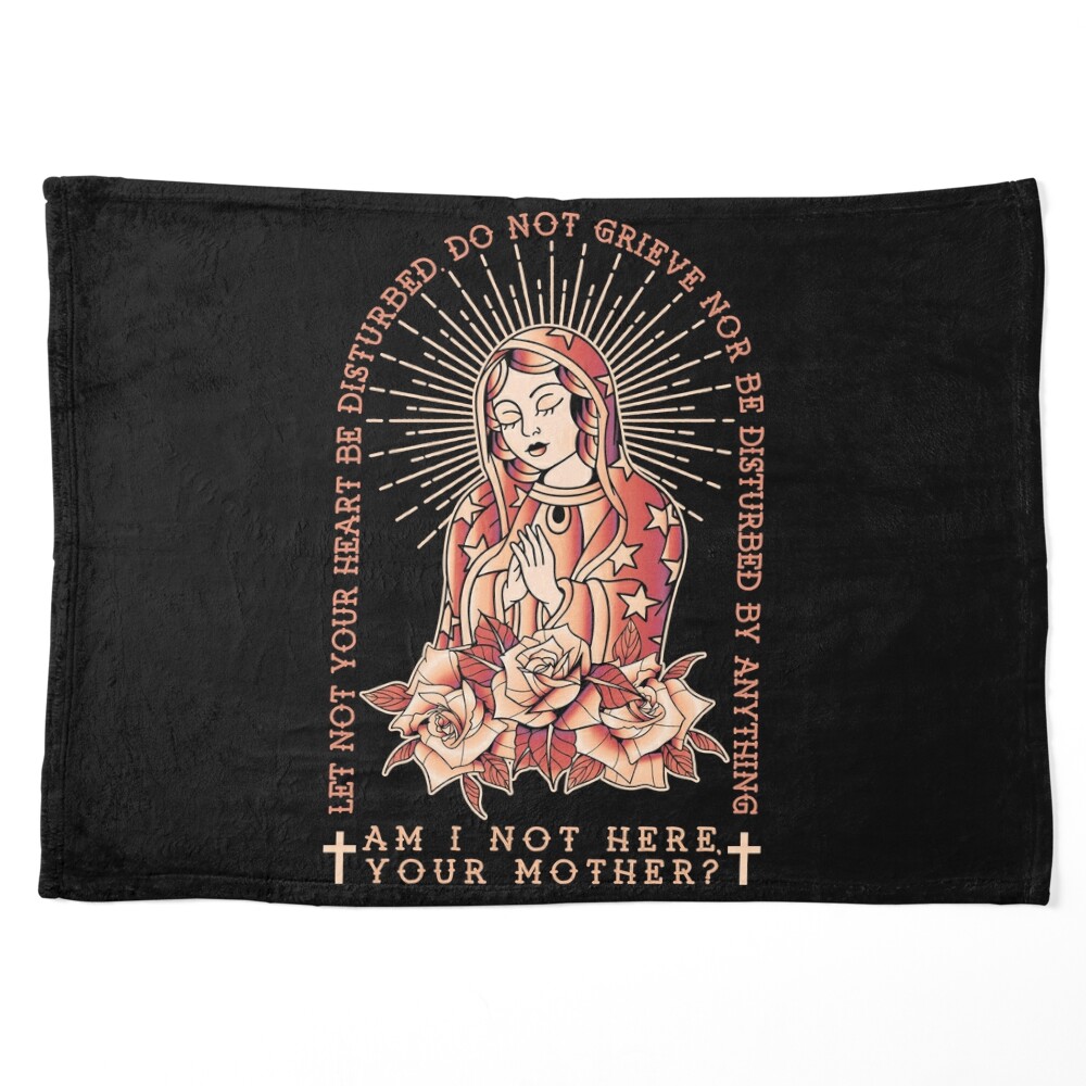 Supreme virgin mary online blanket