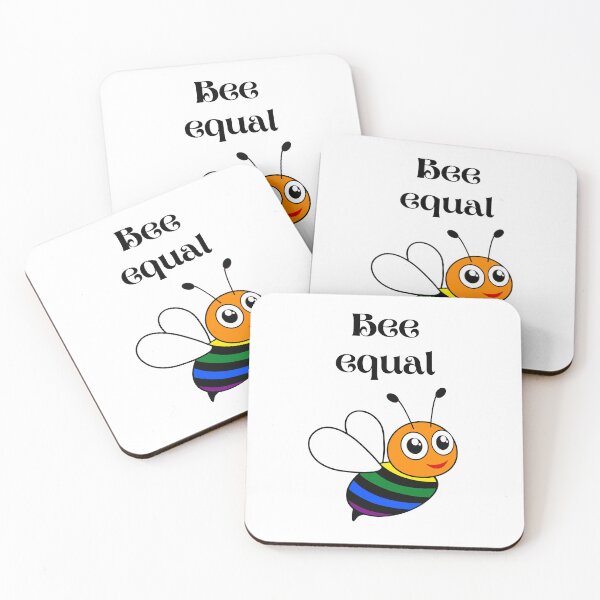 Item preview, Bee Equal  designed and sold by trendingatees.