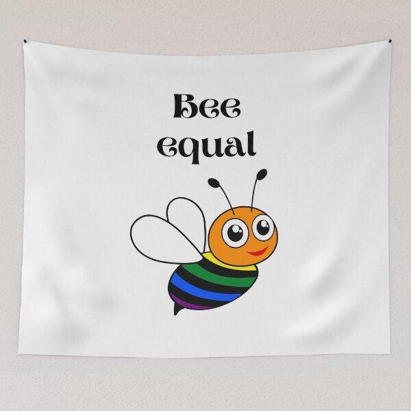 Item preview, Bee Equal  designed and sold by trendingatees.