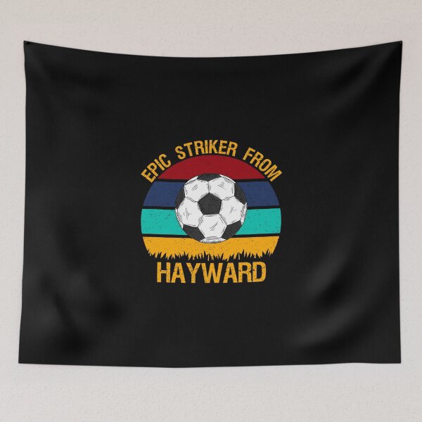 Item preview, Epic Striker From Hayward Vintage Soccer Sticker designed and sold by ayeshadanaqws.