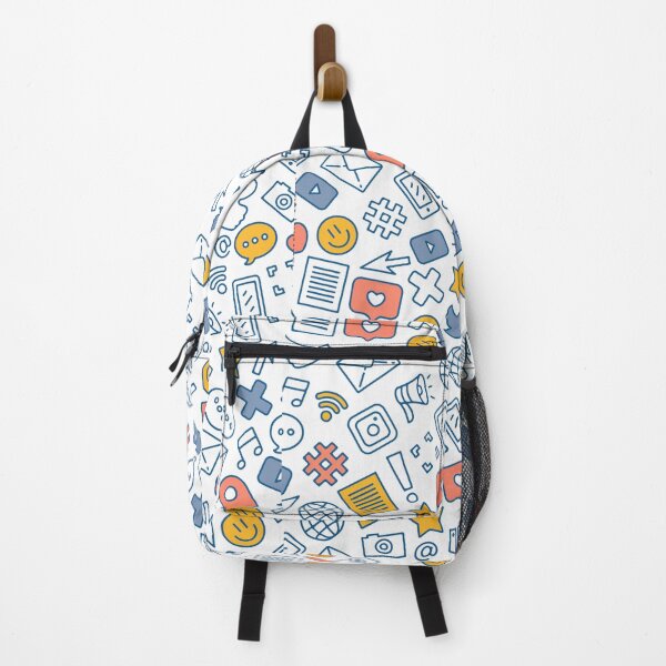 Item preview, Social Media Icons Seamless Pattern designed and sold by anjanaartz.
