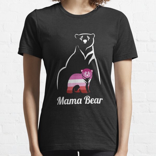 LGBT Shirt Mama Bear With Rainbow Cubs LGBT Gift - Personalized Gifts:  Family, Sports, Occasions, Trending