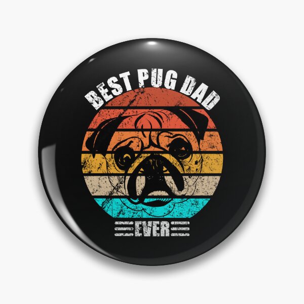 Artikelvorschau, Bester Mops Papa aller Zeiten entworfen und verkauft von Pugstuff.