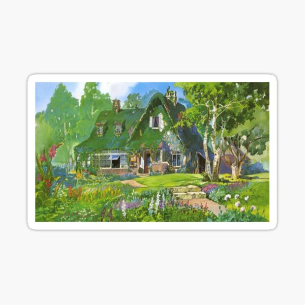 Kikis Delivery Service Cottagecore Vibes Sticker