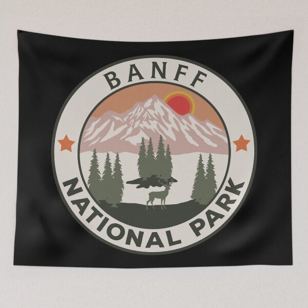 Artikelvorschau, Banff-Nationalpark entworfen und verkauft von Road-tees.