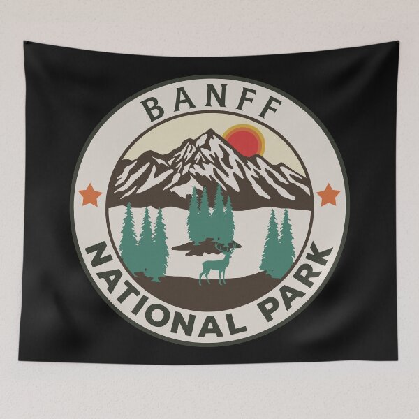 Artikelvorschau, Banff-Nationalpark entworfen und verkauft von Road-tees.