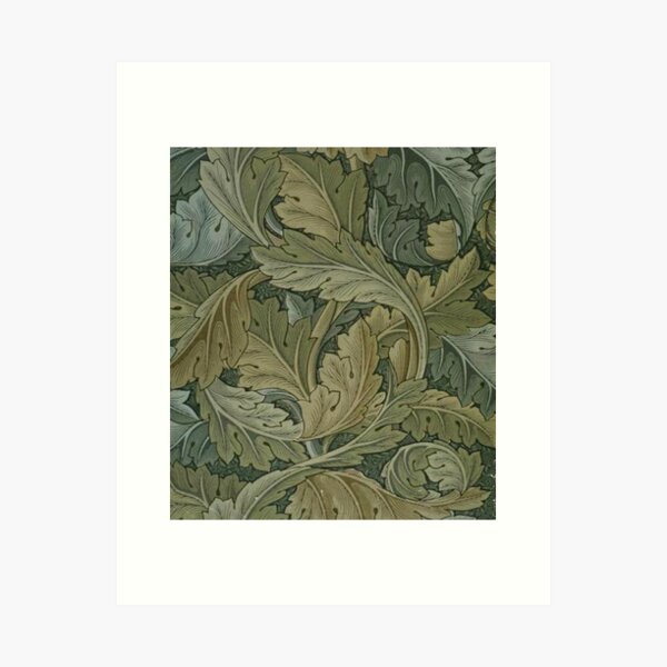 Item preview, William Morris acanthus, Morris floral design designed and sold by Olivia-One.