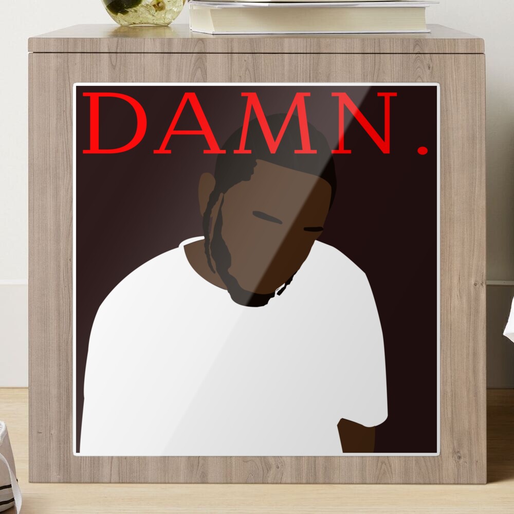 Kendrick Lamar Damn. Album Cover Sticker