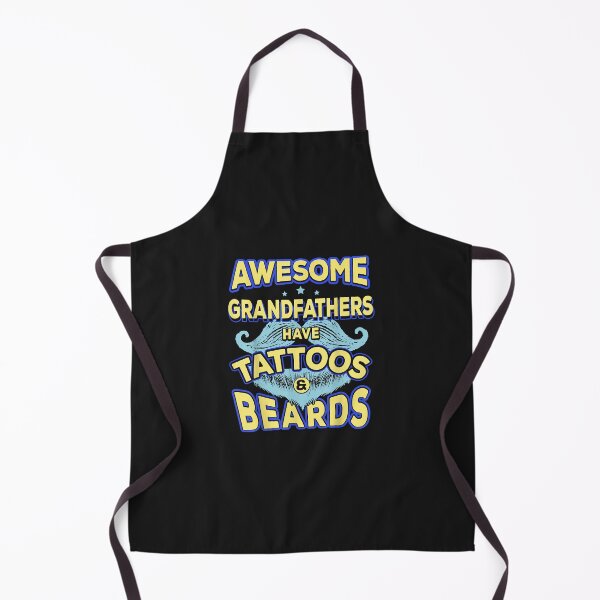Item preview, Mens Fathers Day Tee - Awesome Grandfathers Have Tattoo And Beard designed and sold by luciaaljudith.