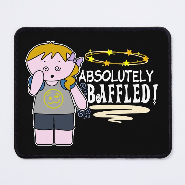 Item preview, Absolutely Baffled - Krisney Original (Dark) designed and sold by the-krisney-way.