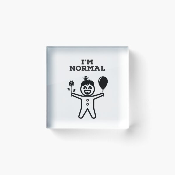 Item preview, I'm normal designed and sold by JHcolors.