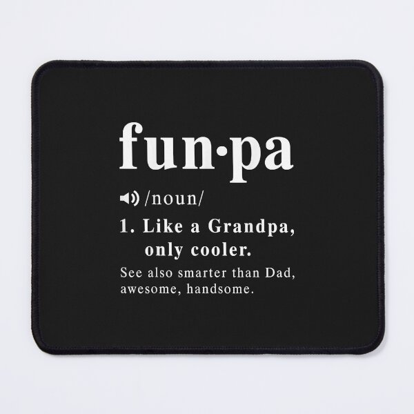Item preview, Mens Funpa Definition Funny Fathers Day Gift Dad Papa Grandpa designed and sold by luciaaljudith.