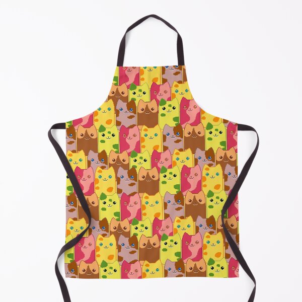 Item preview, Kawaii Pixel Cat Repeat Pattern designed and sold by With Love, InspireMari.