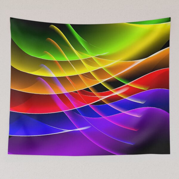 Item preview, Rainbow Waves designed and sold by Eric Nagel.
