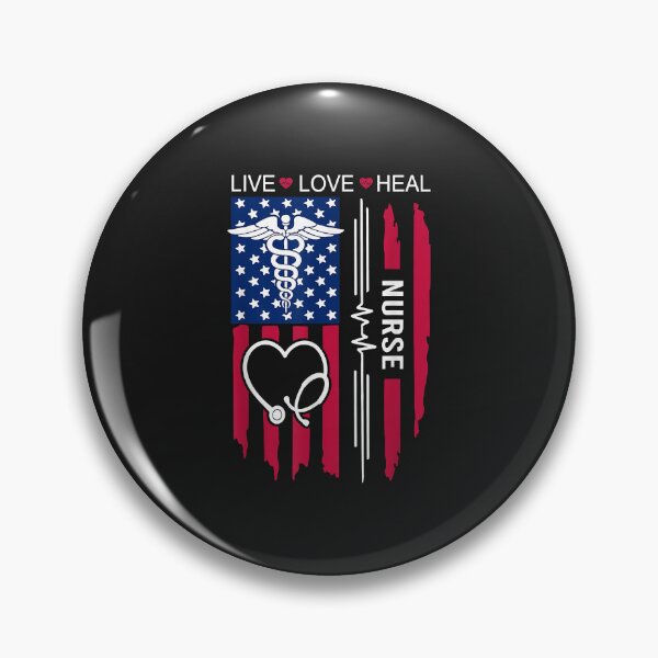 Item preview, Nurse Graduation, Nurse Week, Nursing School, Nurse US Flag designed and sold by luciaaljudith.