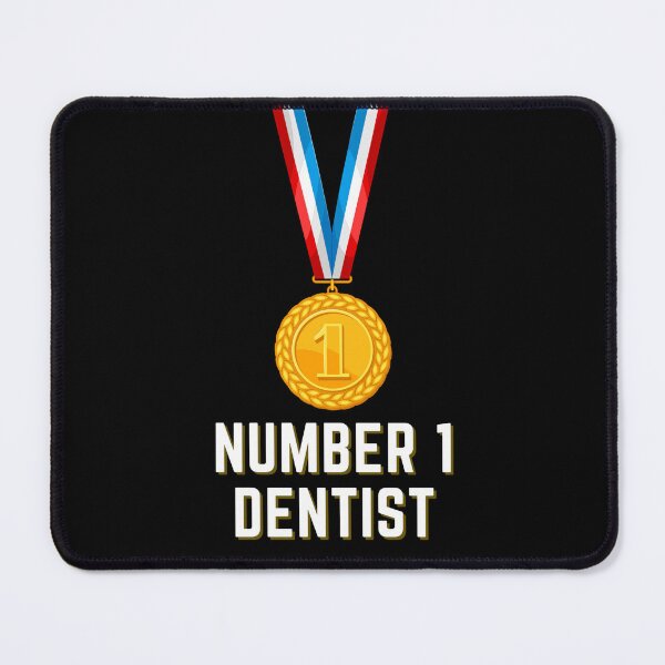 Item preview, Number 1 Dentist Medal designed and sold by Imemewell.