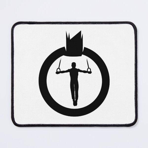 Item preview, Rings gymnastics calisthenics sport training symbol designed and sold by AndreMi.