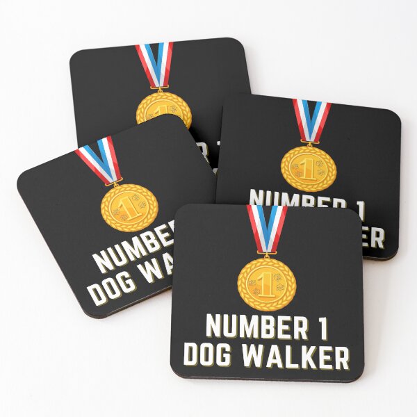 Item preview, Number 1 Dog Walker Medal designed and sold by Imemewell.