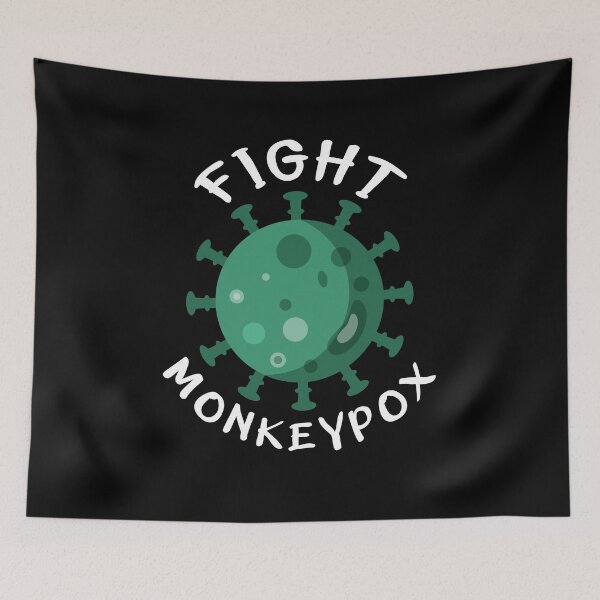 Item preview, Fight Monkeypox Virus Cool Monkeypox Virus Awareness Quote To Support The Survivors Monkeypox  designed and sold by ghostsanda.