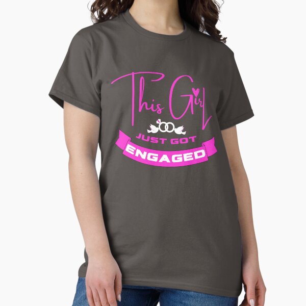 Item preview, This Girl Just Got Engaged designed and sold by Ahmed Hussain.