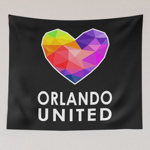Artikelvorschau, Orlando United One Pulse Heart LGBT Pride Premium entworfen und verkauft von luciaaljudith.