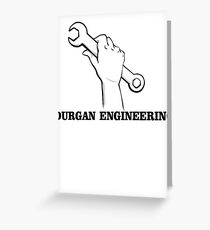 Durgan Engineering Greeting Card