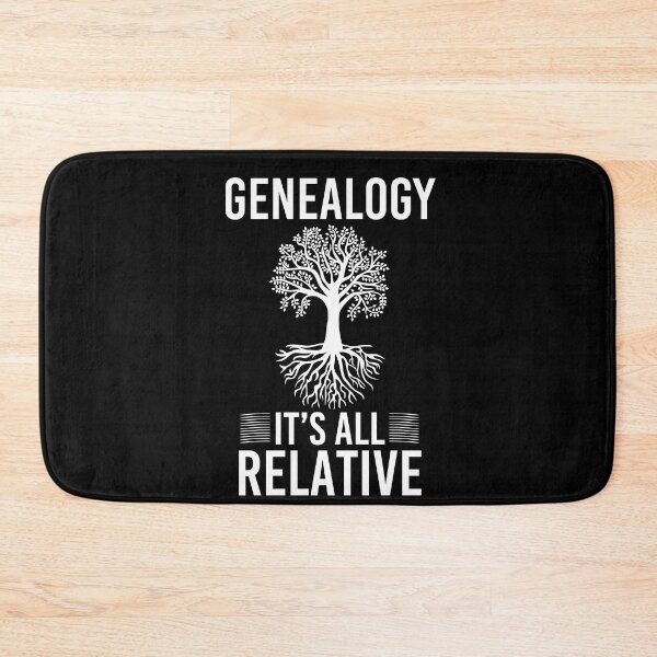 Item preview, Genealogy it's All Relative Genealogist Gift designed and sold by Luna1Shop.