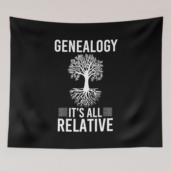 Item preview, Genealogy it's All Relative Genealogist Gift designed and sold by Luna1Shop.