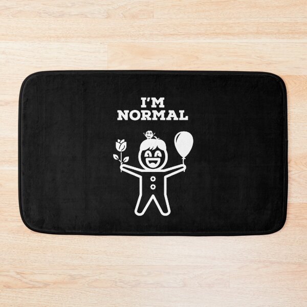 Item preview, I'm normal on black designed and sold by JHcolors.