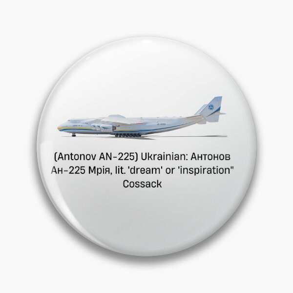 Item preview, The Antonov An-225 Mriya (Ukrainian: Антонов Ан-225 Мрія, lit. 'dream' or 'inspiration" Cossack) designed and sold by hardOFseeing.