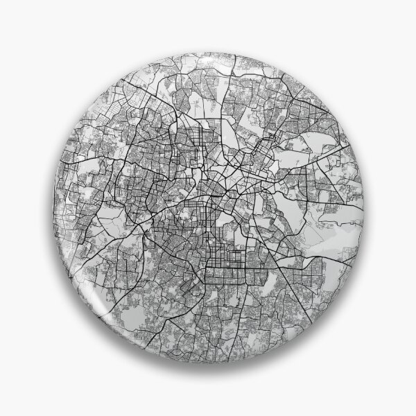 Item preview, Bengaluru City Map of Karnataka, India - Light designed and sold by deMAP.