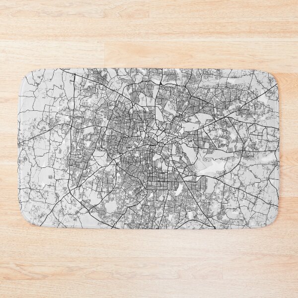 Item preview, Bengaluru City Map of Karnataka, India - Light designed and sold by deMAP.