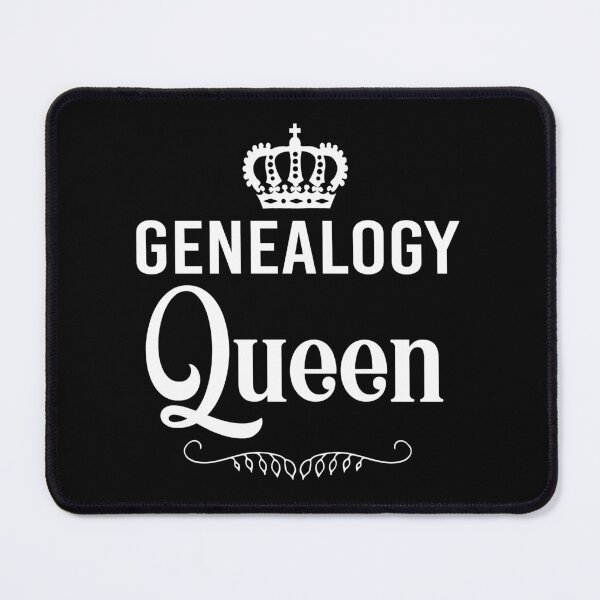 Item preview, Genealogy Queen Genealogist Gift designed and sold by Luna1Shop.